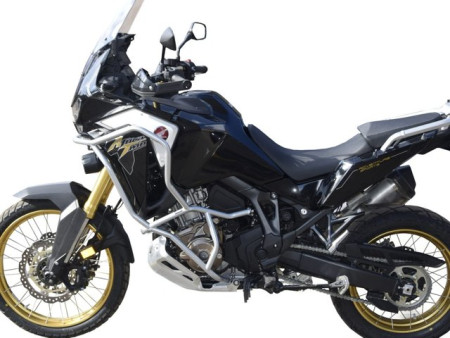 Bukócső Honda CRF 1100 Africa Twin Adventure Sports DCT (2020-2023), Bunker ezüst + táskák
