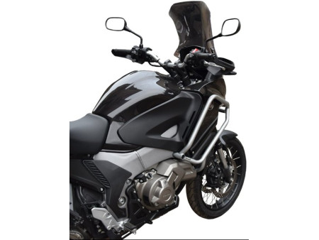 Bukócső Honda VFR 1200 Crosstourer (2012-2016), ezüst + táskák