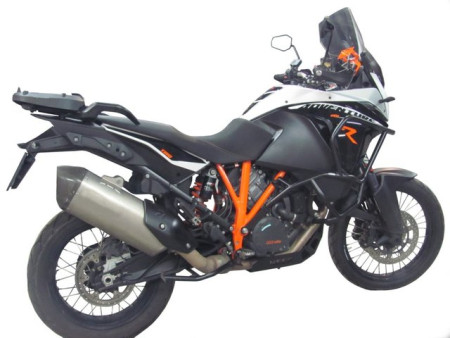 Bukócső KTM 1190 ADVENTURE R (2012-2016), fekete + táskák