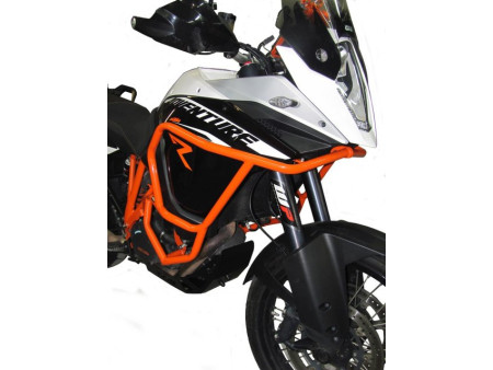 Bukócső KTM 1190 ADVENTURE R (2012-2016), narancssárga + táskák