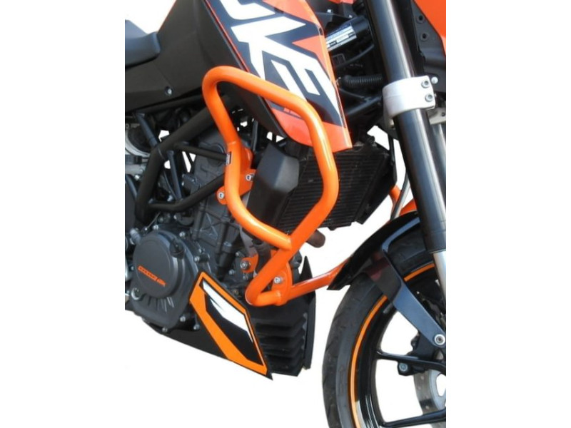 Bukócső KTM 125 DUKE (2011-2016), narancssárga