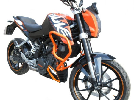 Bukócső KTM 125 DUKE (2011-2016), narancssárga