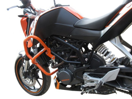 Bukócső KTM 125 DUKE (2011-2016), narancssárga