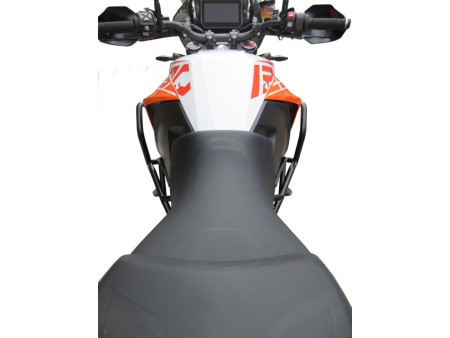 Bukócső KTM 1290 Super Adventure S (2017-2020), fekete + táskák