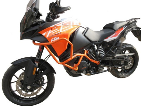 Bukócső KTM 1290 Super Adventure S (2017-2020), narancssárga + táskák