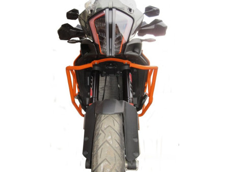 Bukócső KTM 1290 Super Adventure S (2017-2020), narancssárga + táskák