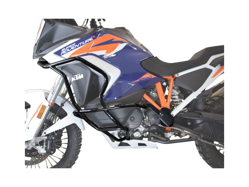 Bukócső KTM 1290 Super Adventure S / R (2021-2025), Bunker, fekete + táskák