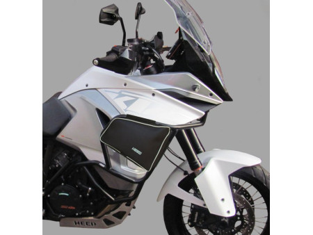 Bukócső KTM 1290 Super Adventure T (2017-2018) fekete + táskák