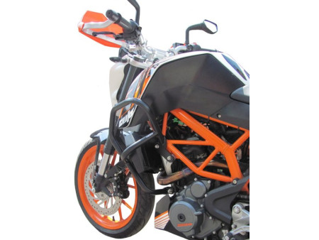 Bukócső KTM 390 DUKE (2013-2016), fekete