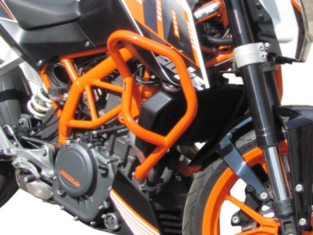 Bukócső KTM 390 DUKE (2013-2016), narancssárga