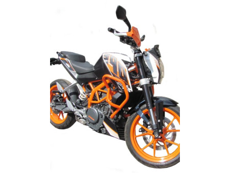 Bukócső KTM 390 DUKE (2013-2016), narancssárga