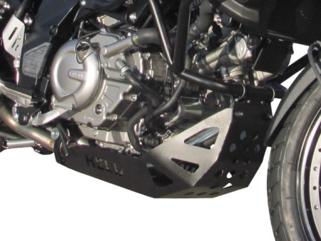 Bukócső Suzuki DL 650 V-Strom (2004-2016) + fekete acél motorvédő