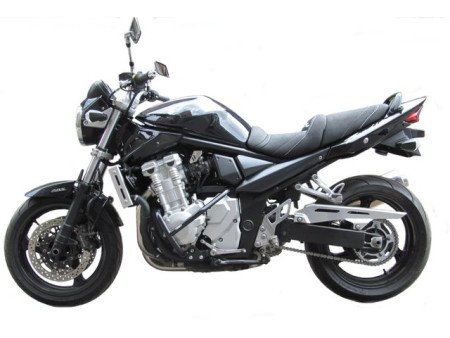 Bukócső Suzuki GSF 1250 Bandit (2007-2015), fekete