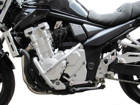 Bukócső Suzuki GSF 1250 Bandit (2007-2015) ezüst