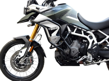 Bukócső Triumph Tiger 850, Bunker fekete