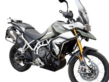Bukócső Triumph Tiger 850, Bunker fekete