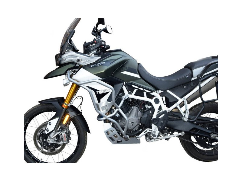Bukócső Triumph Tiger 900 GT / Rally (2020-2023), Bunker ezüst + táskák