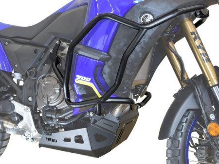 Bukócső Yamaha Tenere 700 World Raid (2022-2025)+ alumínium fekete motorvédő