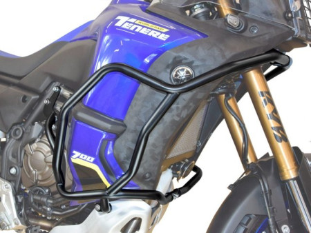 Bukócső Yamaha Tenere 700 World Raid (2022-2025)+ alumínium fekete motorvédő