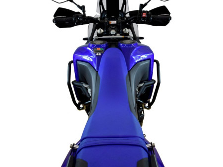 Bukócső Yamaha Tenere 700 World Raid (2022-2025)+ alumínium fekete motorvédő