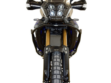 Bukócső Yamaha Tenere 700 World Raid (2022-2025)+ alumínium fekete motorvédő