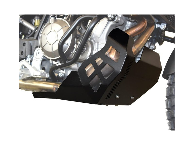 Motorvédő Aprilia Tuareg 660, acél fekete