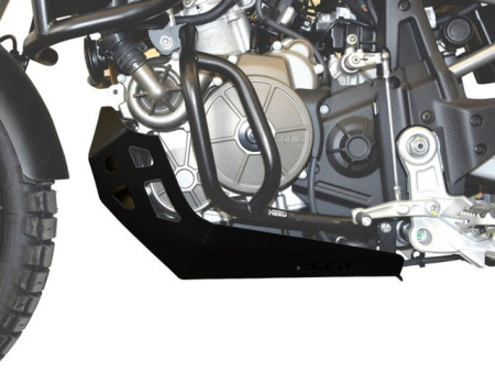 Motorvédő Aprilia Tuareg 660, acél fekete