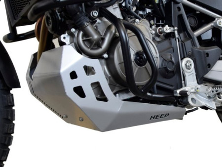 Motorvédő Aprilia Tuareg 660, acél ezüst