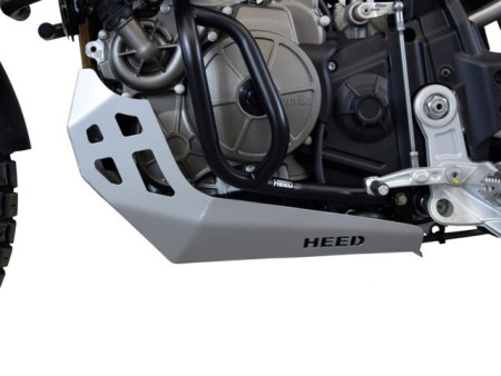 Motorvédő Aprilia Tuareg 660, acél ezüst