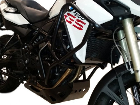 Motorvédő BMW F 700 GS (2013-2018) / F 650 GS (2008-2012), Alumínium fekete