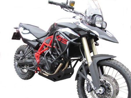 Motorvédő BMW F 700 GS (2013-2018) / F 650 GS (2008-2012), Alumínium fekete