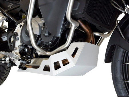 Motorvédő BMW F 850 GS Adventure (2018-2023) / F 900 GS Adventure, nyers alumínium