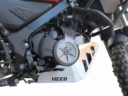 Motorvédő BMW G 650 GS (2010-2015) / F 650 GS (2000-2007), nyers alumínium