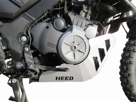 Motorvédő BMW G 650 GS (2010-2015) Sertao / F 650 GS (00-07)- acél ezüst