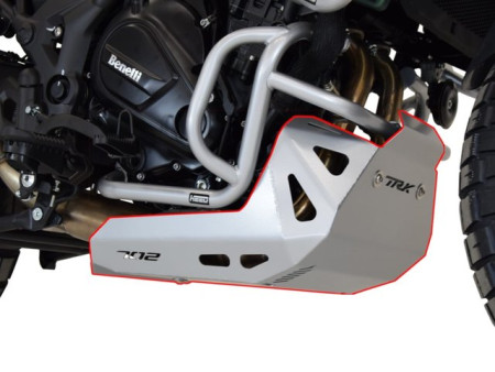 Motorvédő Benelli TRK 702 / 702X, acél ezüst