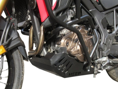 Motorvédő Honda CRF 1000 Africa Twin, Alumínium fekete