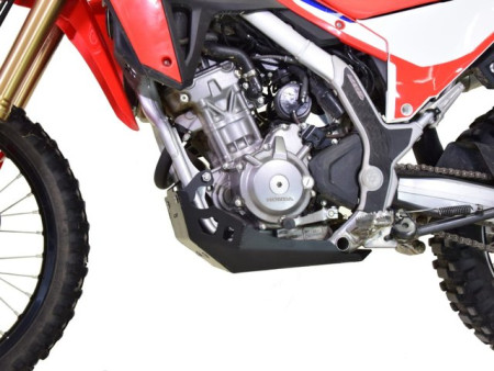 Motorvédő Honda CRF 300L, PRO, acél fekete