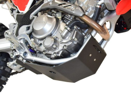 Motorvédő Honda CRF 300L, fekete Alumínium