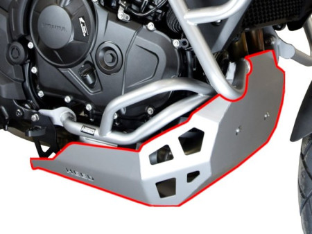 Motorvédő Honda XL 750 Transalp, acél, ezüst