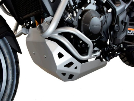 Motorvédő Honda XL 750 Transalp, acél, ezüst