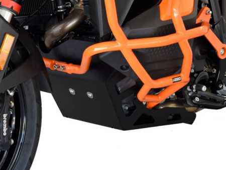 Motorvédő KTM 1290 Super Adventure S / R (2021-2025), Alumínium fekete