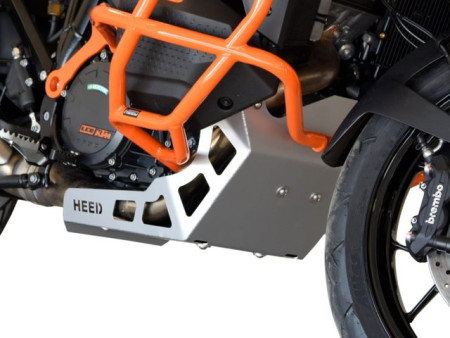 Motorvédő KTM 1290 Super Adventure S / R (2021-2025), acél ezüst