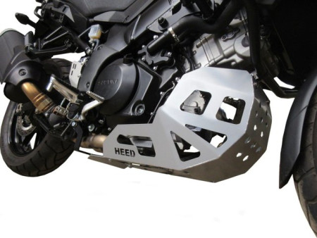 Motorvédő Suzuki DL 1000 V-strom (2017-2019), nyers alumínium