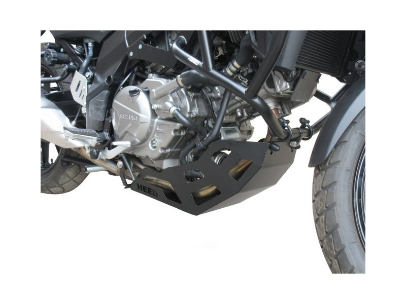 Motorvédő Suzuki DL 650 V-Strom (2017-2025), fekete Alumínium
