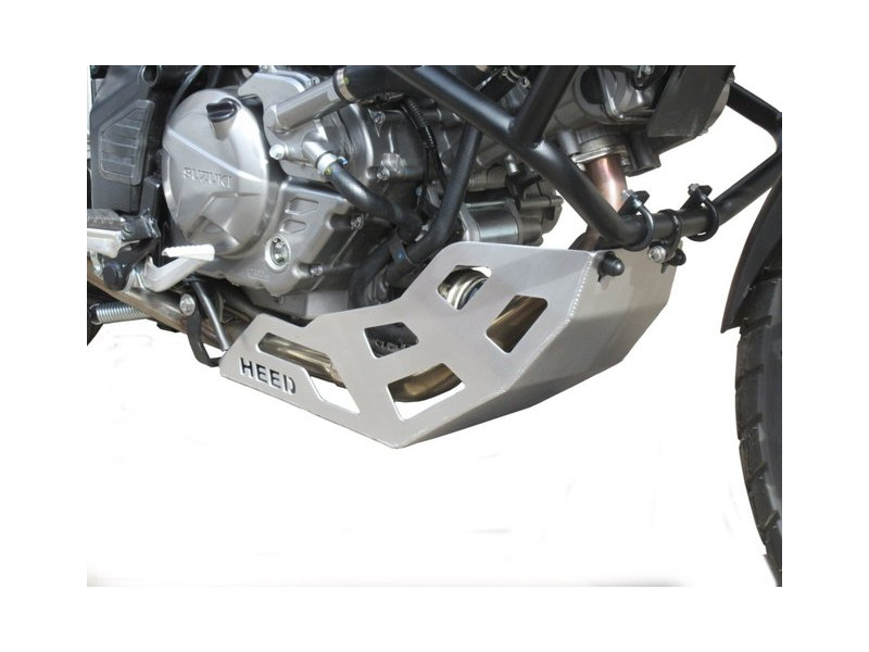 Motorvédő Suzuki DL 650 V-Strom (2017-2025), nyers alumínium