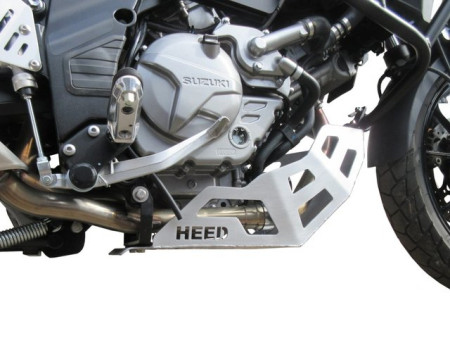 Motorvédő Suzuki DL 650 V-Strom (2017-2025), nyers alumínium
