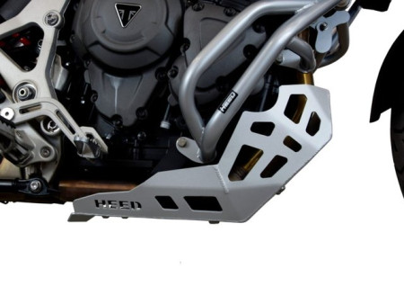 Motorvédő Triumph Tiger 1200 (2022-től), nyers alumínium