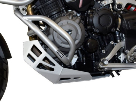 Motorvédő Triumph Tiger 1200 (2022-től), nyers alumínium