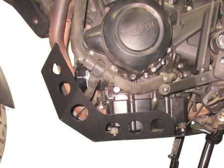 Motorvédő Triumph Tiger 800, fekete Alumínium
