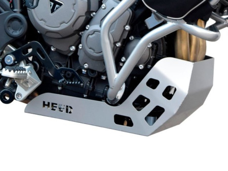 Motorvédő Triumph Tiger 850, acél ezüst